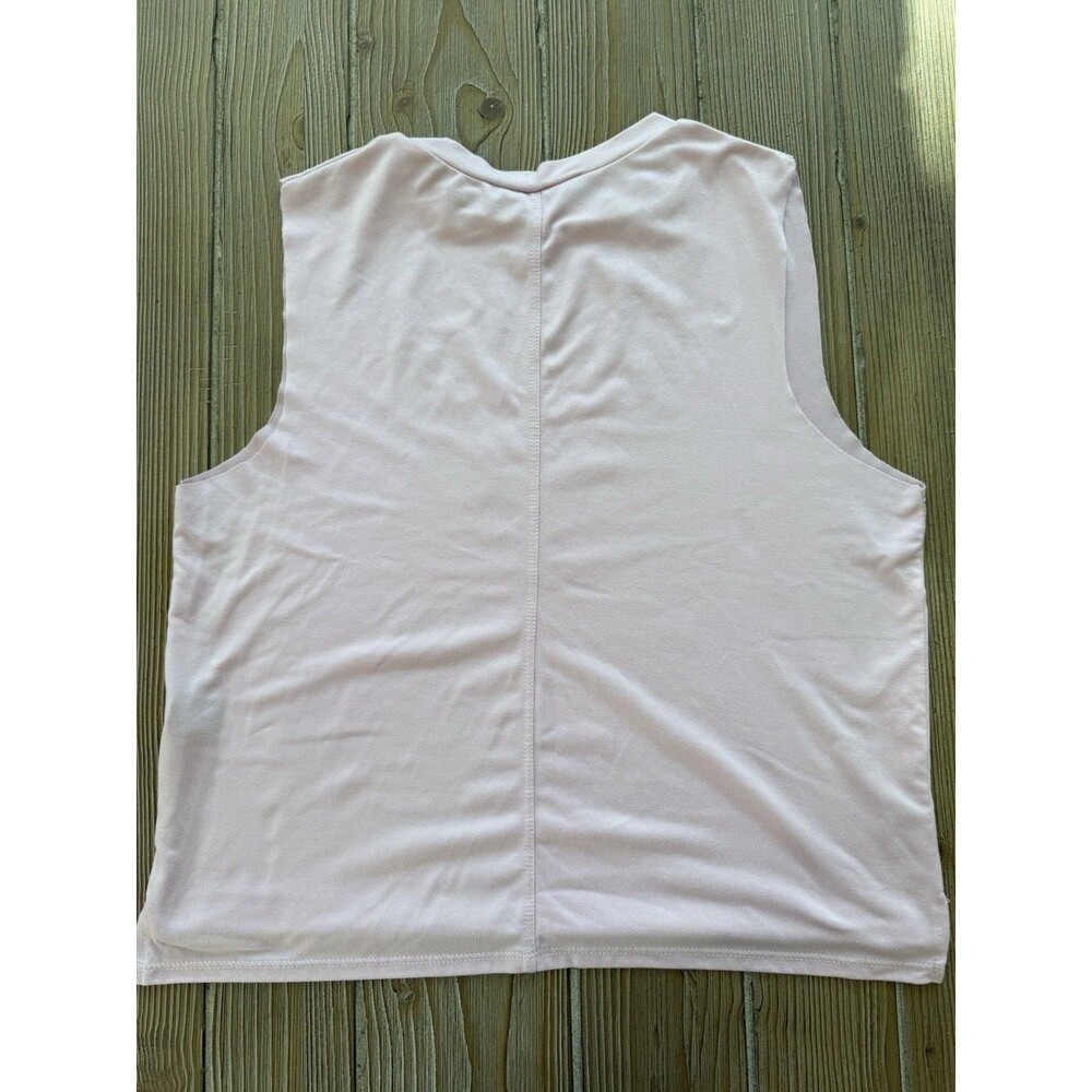 Women’s Lovers of hYOUmanity Pink West Coast Racquet Club Graphic Tee Sleeveless - Picture 4 of 5